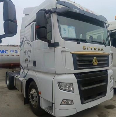 Caminhão-trator diesel com semi-reboque de reboque Norma de emissões e eficiência Euro 5