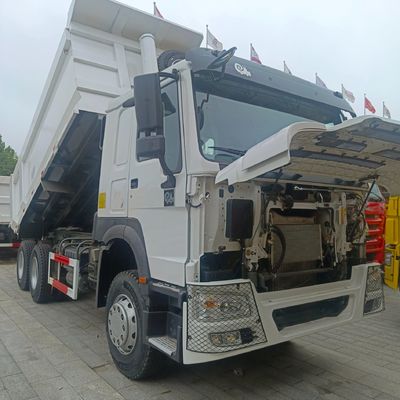 Tipo de material de aço carbono 30/40 toneladas 400HP 10 rodas de carga pesada caminhão de descarga manual