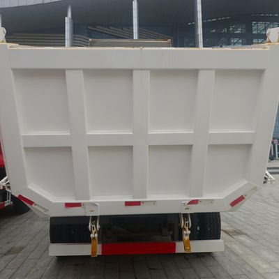 Tipo de material de aço carbono 30/40 toneladas 400HP 10 rodas de carga pesada caminhão de descarga manual