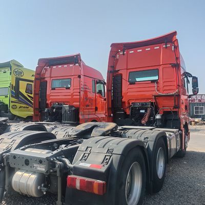 Caminhão pesado de segunda mão G7h de 540 HP com banco de suspensão pneumática e tanque de combustível de 1000L