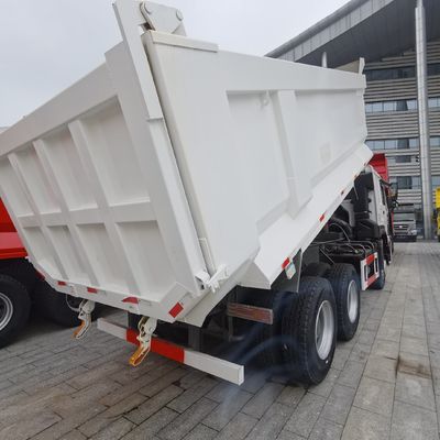 6 meses Serviço pós-venda Sinotruk Chassis Hovo 6X4 LHD camião de descarga pesado