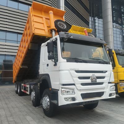 Caminhão de descarga 8 * 4 do National Heavy Duty Truck Group para transporte de veículos usados
