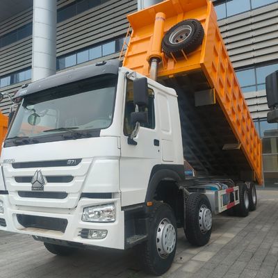 Caminhão de descarga 8 * 4 do National Heavy Duty Truck Group para transporte de veículos usados