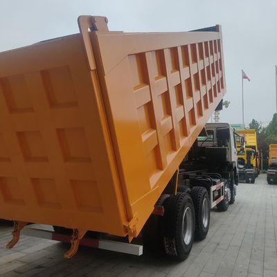 Caminhão de descarga 8 * 4 do National Heavy Duty Truck Group para transporte de veículos usados