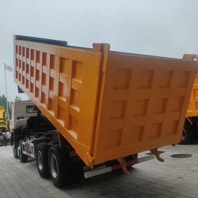 Caminhão de descarga 8 * 4 do National Heavy Duty Truck Group para transporte de veículos usados