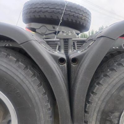 Reboque de trator de carga pesada com motor a diesel potente