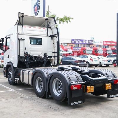 Scania G-Series 450 HP caminhão pesado com conformidade nacional VI e transmissão 6X2r