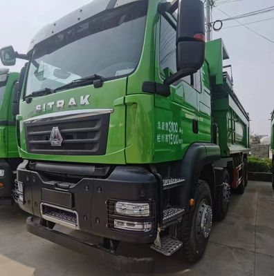 Veículo pesado Caminhão de descarga de direção hidráulica a 8,5x2,6x3,6m Capacidade de carga 21-30t