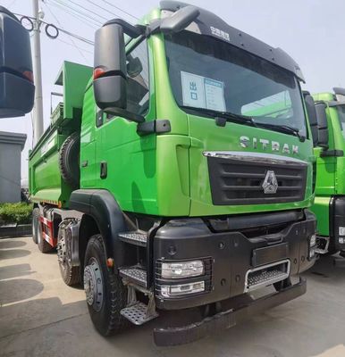 Chassi Sinotruk, camião de descarga de direção hidráulica pesada para a norma de emissões Euro 5