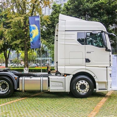 Caminhão pesado da série Tgx, de 510 cavalos e 6X4 de transmissão automática