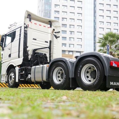 Man prime s Tgx caminhão pesado com suspensão a ar e cadeira do condutor com transmissão 6X4