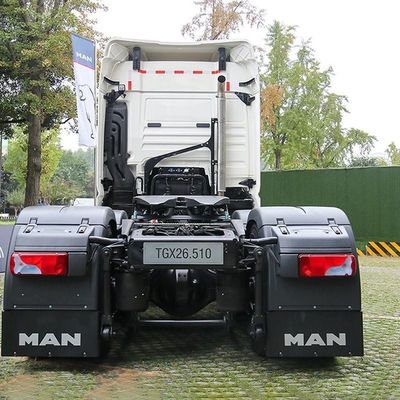 Man prime s Tgx caminhão pesado com suspensão a ar e cadeira do condutor com transmissão 6X4