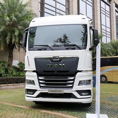 Man prime s Tgx caminhão pesado com suspensão a ar e cadeira do condutor com transmissão 6X4