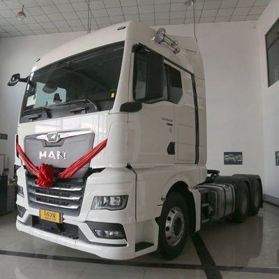 Man prime s Tgx caminhão pesado com suspensão a ar e cadeira do condutor com transmissão 6X4