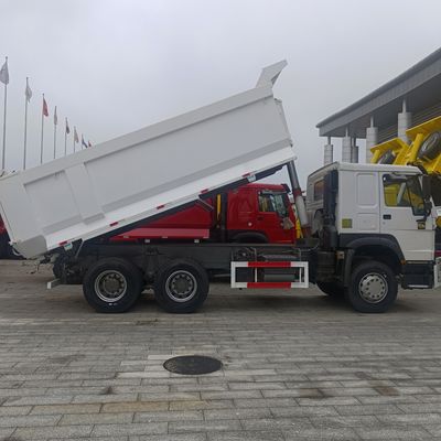 Caminhão de descarga com transmissão manual com pneus e direção hidráulica de assistência