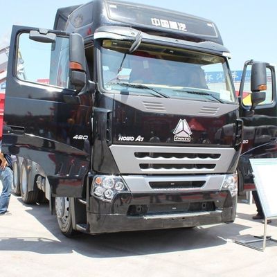Tanque de combustível de 600L 420HP Trator 6X4 com ≤5 lugares Caminhão pesado nacional HOWO Série A7