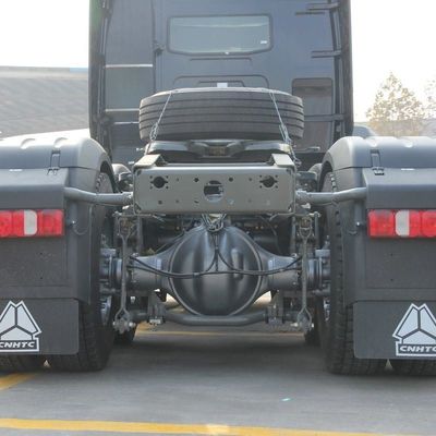 6×4 Roda motriz Shacman 420HP Suspensão aerodinâmica Veículo de reboque do assento para caminhão de semi-reboques