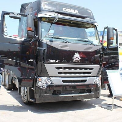 Sinotruck HOWO A7 Série 6X4 camião de descarga com semi-reboque de reboque e depósito de combustível de 400L