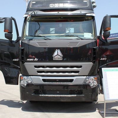Sinotruck HOWO A7 Série 6X4 camião de descarga com semi-reboque de reboque e depósito de combustível de 400L