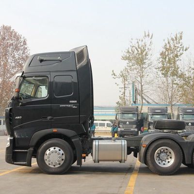 Sinotruck HOWO A7 Série 6X4 camião de descarga com semi-reboque de reboque e depósito de combustível de 400L
