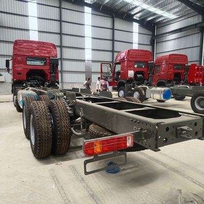 Direção hidráulica Sinotruk Dump Truck com chassi pesado e opções de personalização