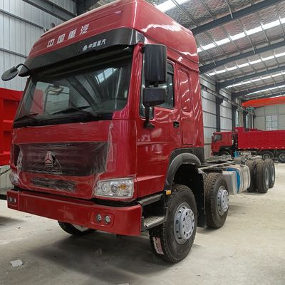 Direção hidráulica Sinotruk Dump Truck com chassi pesado e opções de personalização