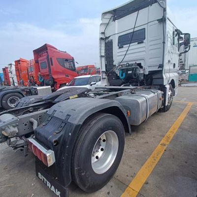 ZZ4257N3247E1H 540HP Mercado de caminhões de segunda mão para reboque pesado 1000L tanque de combustível