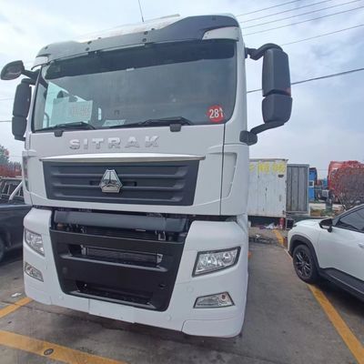 ZZ4257N3247E1H 540HP Mercado de caminhões de segunda mão para reboque pesado 1000L tanque de combustível