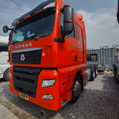 Requisito personalizado Assento de Suspensão Aérea 480HP CNG Tractor Truck para Reboque de Semi-remolque