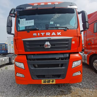 Requisito personalizado Assento de Suspensão Aérea 480HP CNG Tractor Truck para Reboque de Semi-remolque