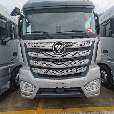 Remolque de descarga pesado com capacidade de reboque de 400 cv e suspensão a ar