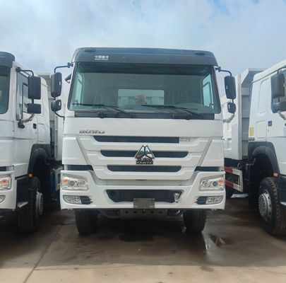 6×4 HOWO Diesel 371HP camião de descarga pesado de 10 rodas veículo de transporte manual para ≤5 lugares