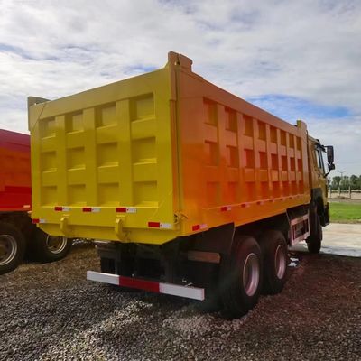 Direção hidráulica e assistência eléctrica Camião pesado Veículo usado de transporte Camião de descarga