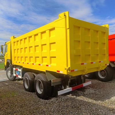 Direção hidráulica e assistência eléctrica Camião pesado Veículo usado de transporte Camião de descarga