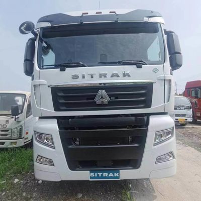 Sessão do condutor Sessão de suspensão aérea Tractor de GNC pesado para reboque de semi-reboque nos EUA