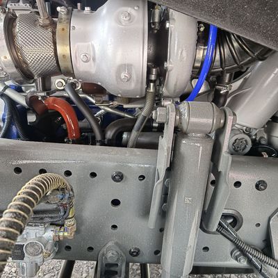 400L Tanque de combustível Aço carbono ZZ4257N3247E1H Diesel camião pesado para reboque de semi-reboque