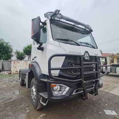 Caminhão-trator Sinotruk usado com reembolso e direção hidráulica