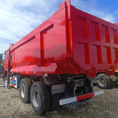 Caminhão de descarga pesado Sinotruk com capacidade de carga de 30 t e pneus 6 × 4 rodas motrizes