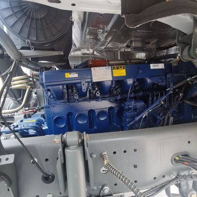 Caminhão de reboque de tractor FAW de 351-450 cv com tanque de combustível de 1000 l e banco de suspensão pneumática