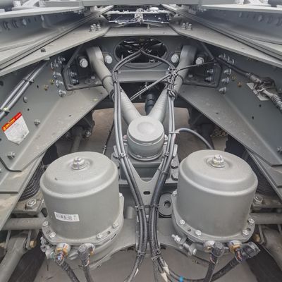 ZZ4257N3247E1H Semi-reboque de reboque com reboque de camião de descarga de 400 CV e assento de suspensão aérea