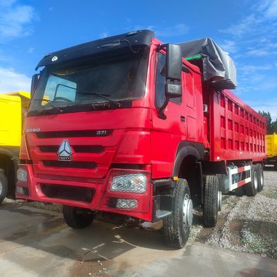 2024 Haowo Self Dumping 371HP camião de transporte reembolsos de devolução e transporte feito fácil