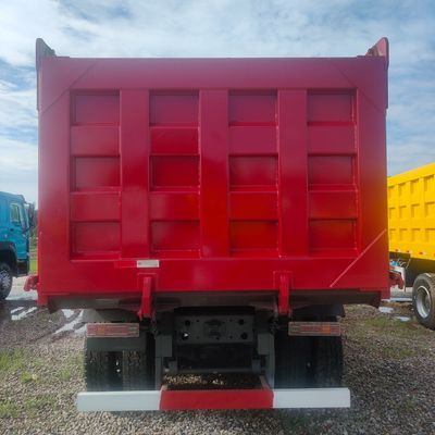 2024 Haowo Self Dumping 371HP camião de transporte reembolsos de devolução e transporte feito fácil