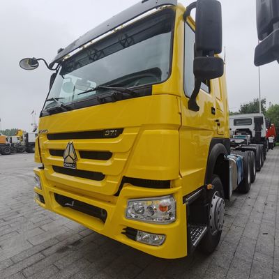 Cabeça de tractor usada com tanque de combustível de 600L para reboque de semi-reboque Tamanho do pacote personalizado