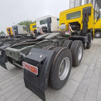 Cabeça de tractor usada com tanque de combustível de 600L para reboque de semi-reboque Tamanho do pacote personalizado