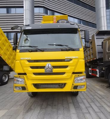 Cabeça de tractor de caminhão de potência elevada com tanque de combustível de 600 litros e assento de suspensão pneumática