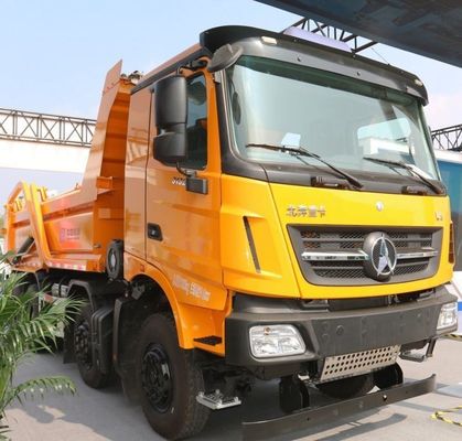 Beiben Heavy Duty 8X4 Trucks 320 HP 5,6 metros auto-dumping Sinotruck usado com 6 meses
