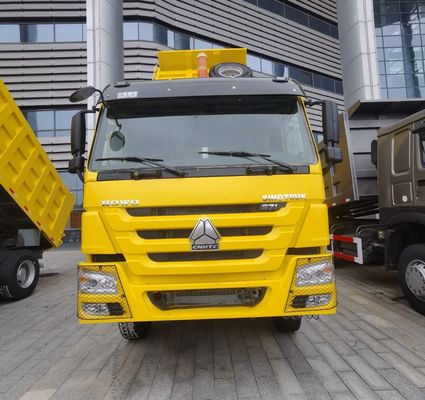 Tanque de combustível de 400L 371HOWO Trator de caminhão com pneu sem tubo e capacidade de motor de 8L