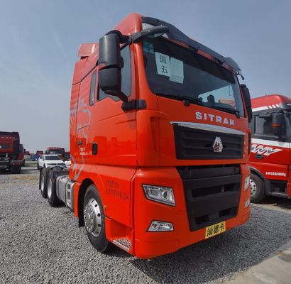 Caminhão Shacman 480HP para reboque Certificação DOT e assento de suspensão aérea personalizado