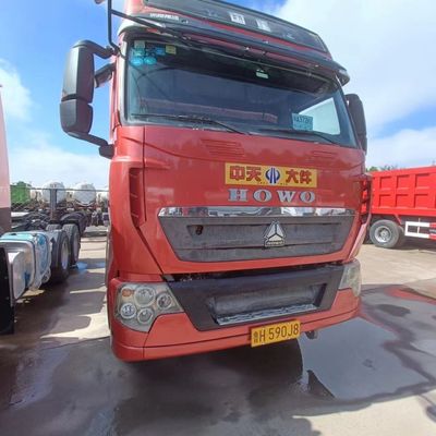 Caminhão-reboque diesel pesado personalizado com motor de 540 HP e tanque de combustível de 600L