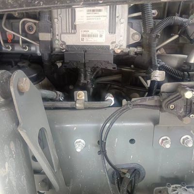 Caixa de carga de aço carbono camião diesel pesado com direção hidráulica assistida por potência